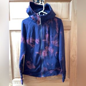 Lululemon Scuba Hoodie, navy/pink, 12